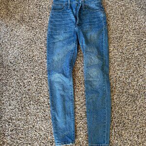 Madewell High-Rise 11" Skinny Jeans | Size 27